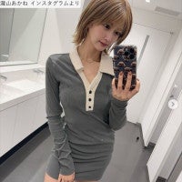 171cm“人気ABEMAアナウンサー”、タイトなミニ丈姿が「スタイル抜群」「最高」「美人すぎる」と絶賛の声