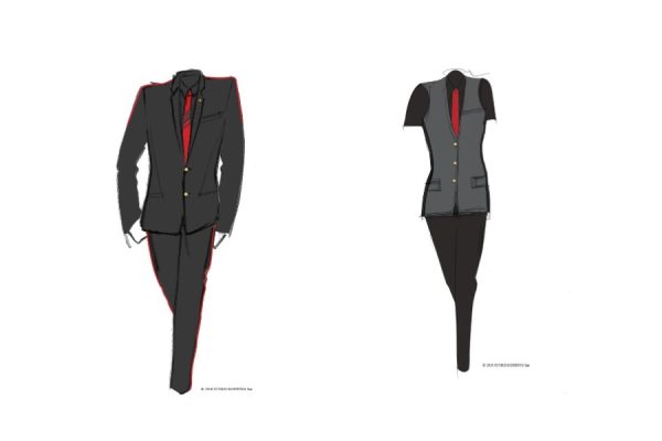 南海電鉄、「GRAN天空」に新アテンダント制服を導入コシノジュンコ氏がデザイン