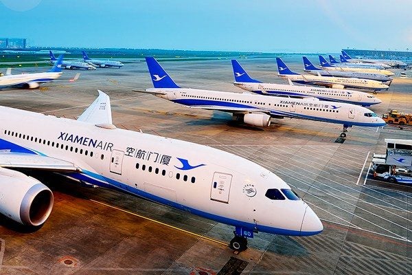 厦門航空、沖縄/那覇〜福州線の運航日変更週2往復継続