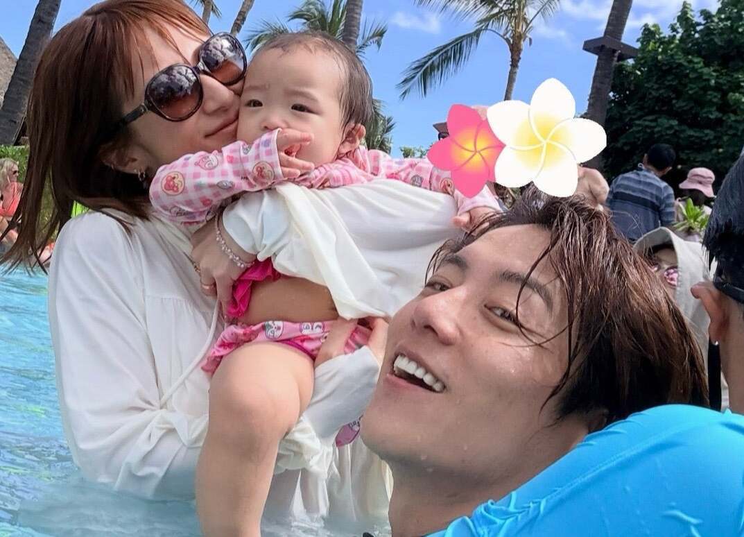 辻希美さん家族7人で8年ぶりハワイへ！「びっくりするぐらい我が強い」1歳次女の初海外に「マジで怖い」と本音も