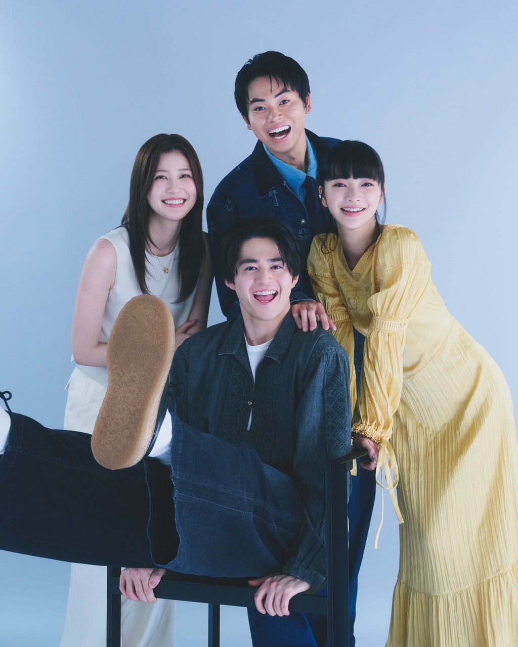 鈴鹿央士主演「喧嘩独学」仲良しグループショット＆キャラ相関図＆第1話冒頭映像を公開【本日配信】