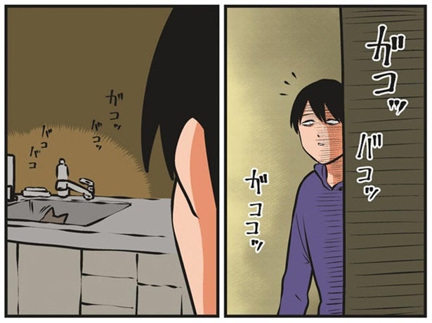 飼い主が見たのは怪奇現象？排水口の蓋が床に落ちる謎が解けた瞬間