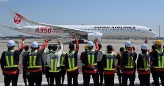 JAL、羽田～パリ線にA350-1000型機母国・フランスへ“里帰り”就航