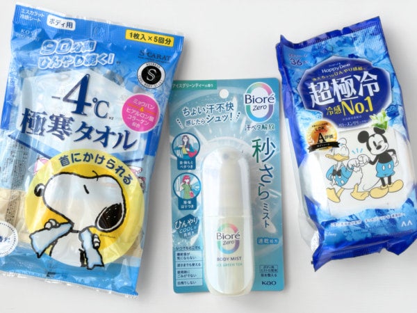 【猛暑対策グッズ3選】おでかけシーンのマストハブ。ドラストで買える「冷感パワーMAXのタオル・ミスト・シート」