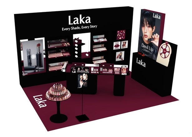 SNSで話題の韓国コスメ「Laka」渋谷ポップアップ！50色から“運命の一色”を探そう