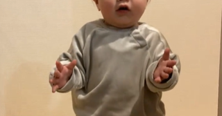 「あ・る・い・た！」喜びとちょっぴり切なさが入り混じる、感動の瞬間