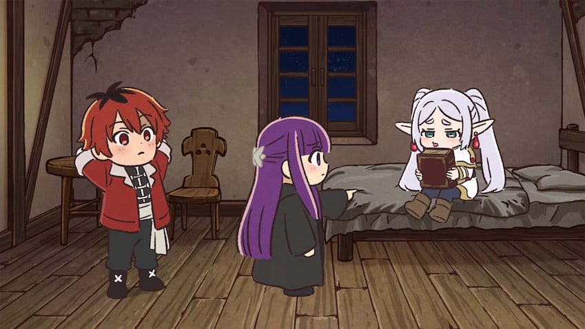 【葬送のフリーレン】ミニアニメ新作『心と体が入れ替わる魔法』公開！