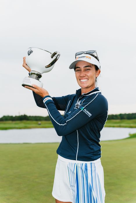 23歳ルーキーがPO制して初優勝谷田侑里香61位/米女子下部ツアー