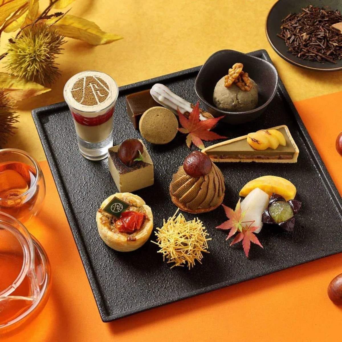 すべて5,000円以下！栗・ぶどう・ほうじ茶などを味わう都内の秋アフタヌーンティー4選。銀座・渋谷・六本木など