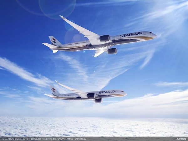 スターラックス航空、エアバスA350-900型機を年内に2機追加導入