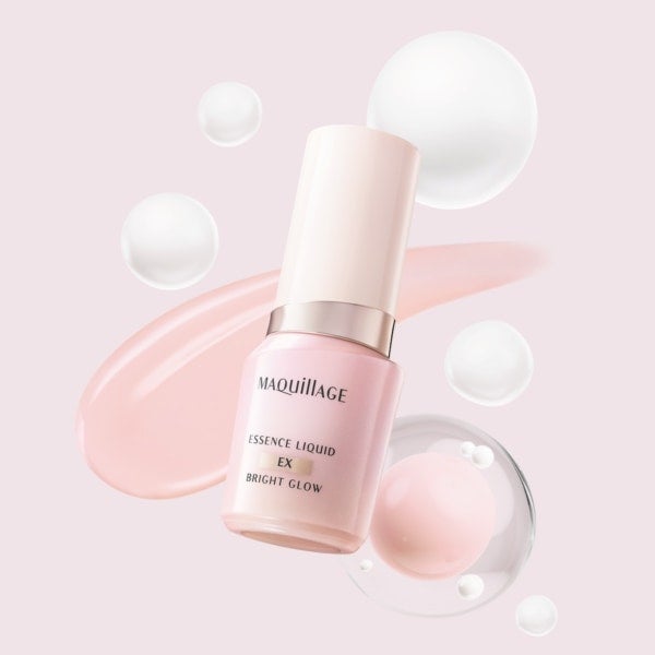 【マキアージュ】ワントーン明るい肌に仕上がる「白玉ファンデ美容液」誕生