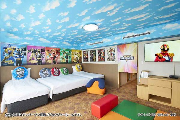 東京ドームホテル、超宇宙刑事ギャバン インフィニティとのコラボルームを提供1日1室限定