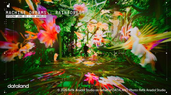 世界初のAIアート美術館「DATALAND」がロサンゼルスにオープン空港でも作品を特別展示