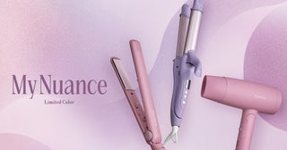 くすみピンク＆パープルの２色！SALONIA、秋冬限定ドライヤー&#038;ヘアアイロンを発売