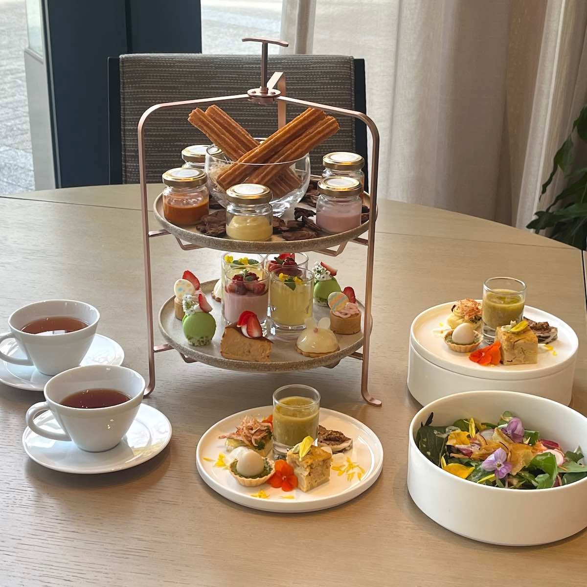 名古屋で人気のカジュアルアフタヌーンティー。「MAISON8（garden）」でイースターと花に彩られたいちごスイーツを体験