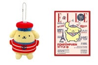 ポムポムプリン×「ELLE」がコラボ！マリンボーダースタイルのグッズを銀座三越で展開