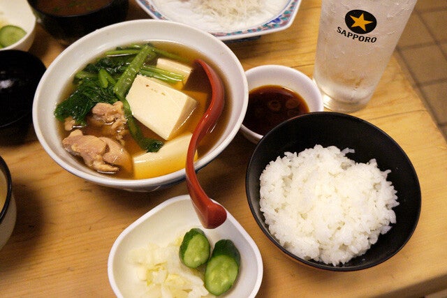 【とり豆腐ライス定食】銀座の老舗酒場「三州屋」で愛される逸品を定食で：パリッコ『今週のハマりめし』第256回