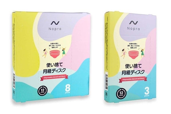 最大12時間！長時間使える、使い捨て月経ディスク「ノプラディスク」が誕生