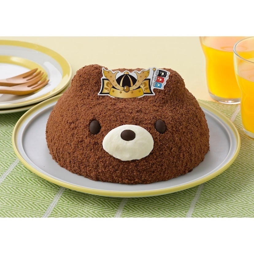 こどもの日のお祝いケーキ、もう決まった。かぶと×くまさんのかわいすぎるケーキが5月3〜5日限定で登場