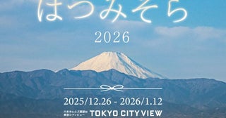 海抜250メートルの六本木ヒルズで初日の出 「書初め体験」や「天空の初ヨガ」の参加者募集