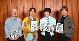 「なにわ男子」大西流星＆藤原丈一郎、森久保祥太郎の演技指導で「劇場版忍たま」アフレコ挑戦