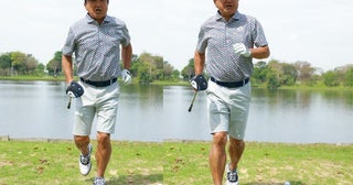 69歳倉本昌弘がエージシュート達成！「スイングは『歩くように振る』と、飛ぶし曲がらない」【本人解説】