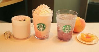 【スタバ新作】「桜 咲くよ 白桃 フラペチーノ」など“3つのSAKURA”商品が新登場！