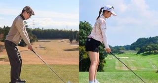 川崎春花は158cm・51kgで、なぜ250Yも飛ぶ？ 「棒立ちアドレスでハンドアップがいい」【プロコーチが解説】