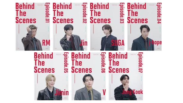 BTSメンバーたちの1日の姿を追う…CMメイキング映像のソロバージョンをLeminoで独占配信