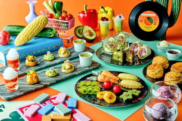 SHIBUYA STREAM HOTEL、夏野菜テーマの「ストリームアフタヌーンティー～ベジポップ～」を提供8月9日まで