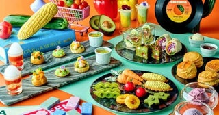 SHIBUYA STREAM HOTEL、夏野菜テーマの「ストリームアフタヌーンティー～ベジポップ～」を提供8月9日まで