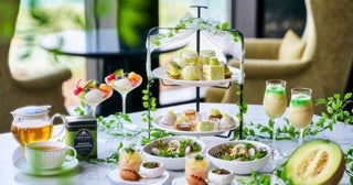 ヒルトン横浜、全スイーツにメロンを使用「メロンと初夏の果実のハーモニー」を提供6月30日まで