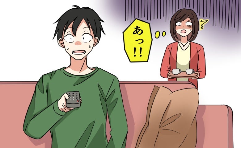 彼がテレビの録画一覧を見てフリーズ。「君が…見るの？」ずっと隠していた秘密がバレた瞬間