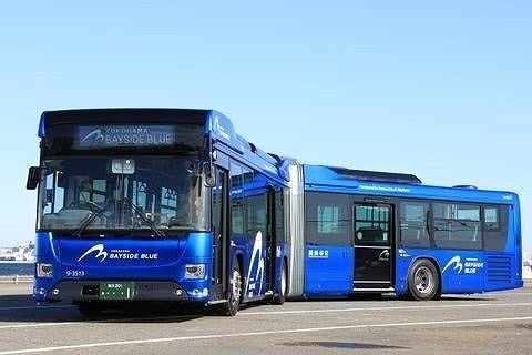 横浜市交通局、バス2路線で完全キャッシュレスの実証運行を実施