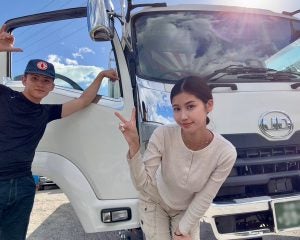 「父の力になれたら…」未経験からトラック運転手に転身した女性の奮闘記。朝3時半起きで終業後はジムへ…ストイックな生活