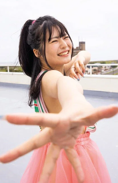 "日本一えっちな幼なじみ"の現役グラドル・宮越虹海（みやこし・ななみ）「手足を拘束されるのは実は好きなんです（笑）。エッチだなーって」
