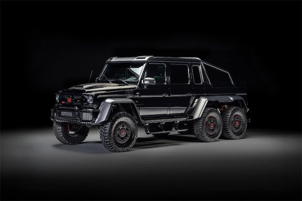 15台しか存在しないレアキャラ⁉ ブラバスが手掛けたメルセデス・ベンツG63 AMG 6×6