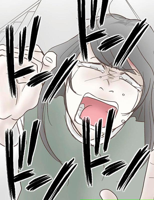 必死の形相でドアを叩く妊婦の妻…夫を分かってあげられるのは私だけ／階下の住人がドアをドンドン叩いてくる件（9）