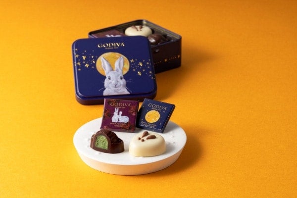 【ゴディバ】白うさぎのモチーフがかわいい！お月見をテーマにした秋限定コレクションが登場