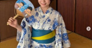5社からスカウトされた美女30歳、艶やかな浴衣姿に反響「可愛過ぎるすぅ」