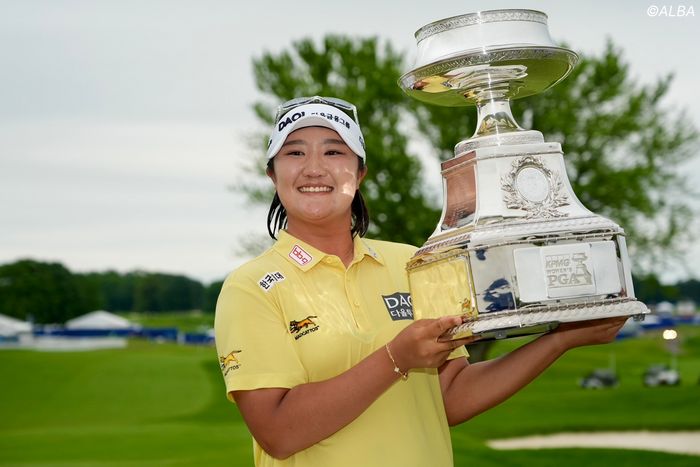 1カ月の休養明けでメジャー初制覇ユ・ヘランが初日10打差からの史上最大逆転「本当に夢のよう」