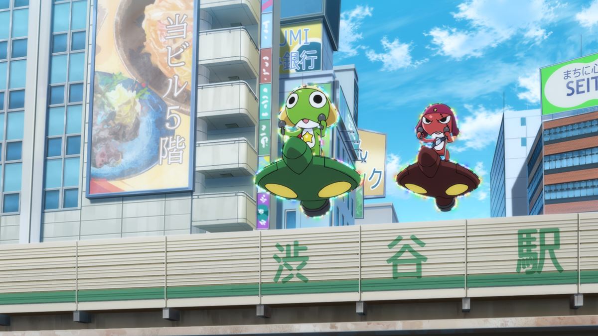ケロロ小隊が日本各地へ！ 『新劇場版☆ケロロ軍曹』場面写真10点が解禁