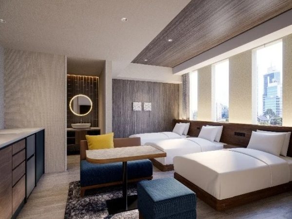 「ソラリア西鉄ホテル大阪本町」、12月18日開業本町駅直結の複合施設内ホテル