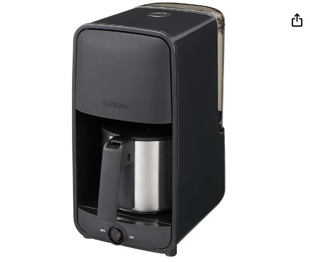 プロの味を自宅で再現！割れないステンレスサーバー＆マグ直ドリップ対応！【タイガー魔法瓶】のコーヒーメーカーがAmazonに登場中！