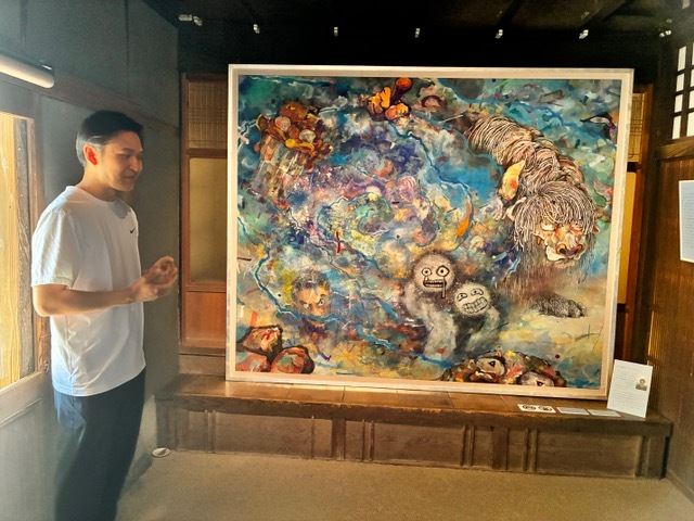 夢二と気鋭の若手画家が時を超えたコラボレーション『夢二生家企画展旅の巻』『旅する画家武久輝也』開催中