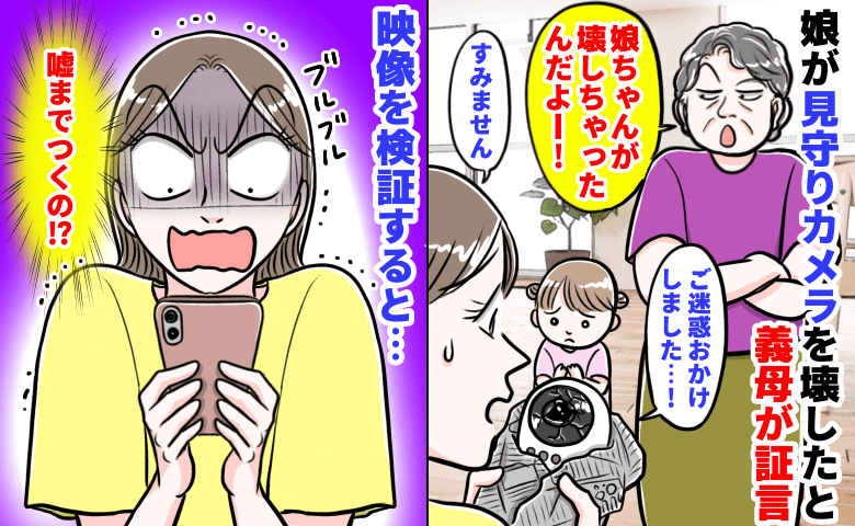 義母「孫が壊した」新品の見守りカメラが破損…「ウソでしょ！？」録画に映っていた衝撃の真実とは？