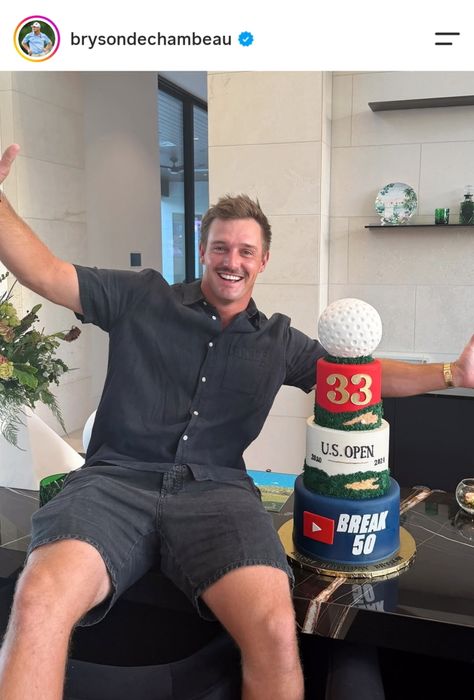 33歳になったブライソン・デシャンボーは特製のバースデーケーキに大喜び、かわいらしい幼少時の写真も!?