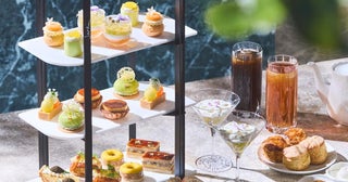 フォーシーズンズホテル大阪でメロンアフタヌーンティー開催。青肉と赤肉、それぞれの個性を活かしたスイーツ＆セイボリー
