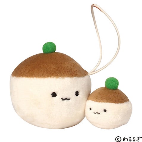 クリエイター・わるるぎ「なかよしたべもの」が手のひらサイズのぬいぐるみに！