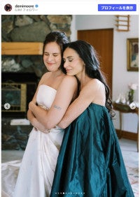 デミ・ムーア＆ブルース・ウィリスの娘タルーラが結婚式にはブルースも参加